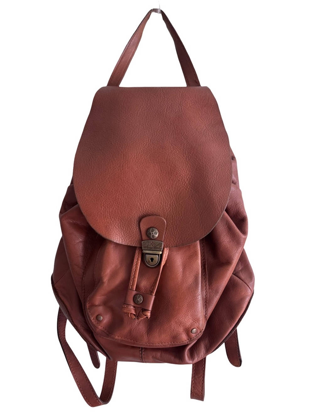 Patricia Nash Vintage Cognac Brown Backpack